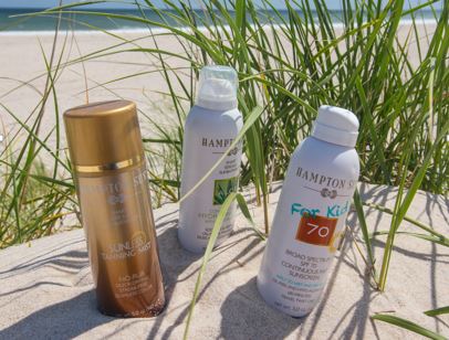 Our selection of sunscreen