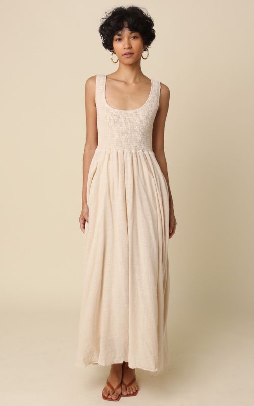 Jordanna Maxi Cotton Dress